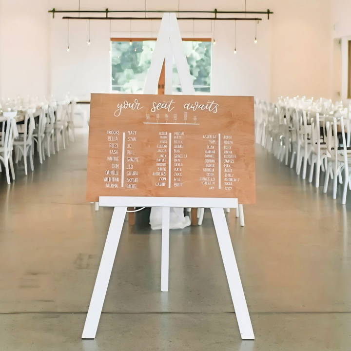 homemade wedding signs