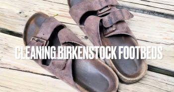 how do you clean birkenstocks at home