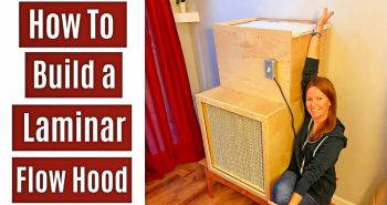 how to build a 24x24 laminar flow hood