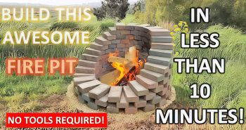 how to build a backyard fire pit