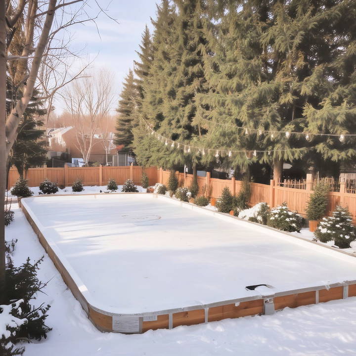 how to build a backyard ice skating rink