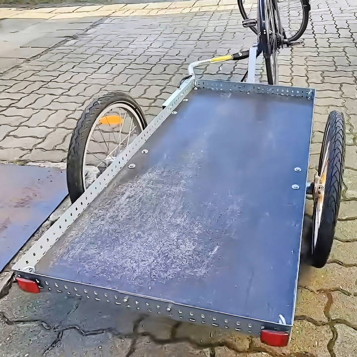 how to build a bike trailer