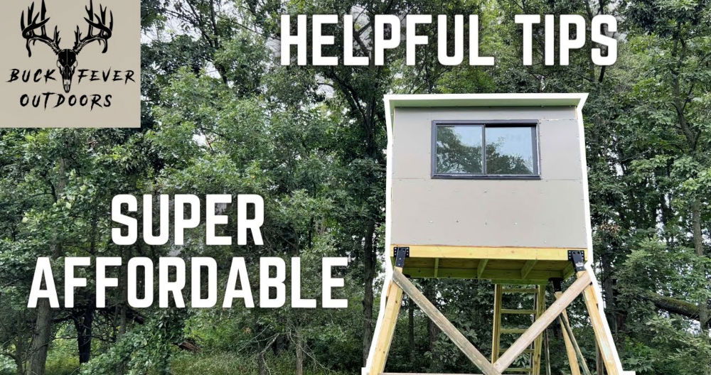 how to build a deer stand
