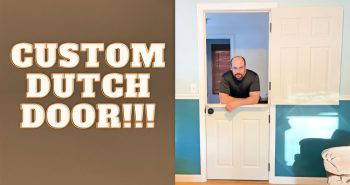 how to build a dutch door