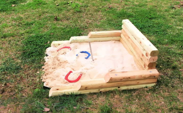 how to build a horseshoe pit