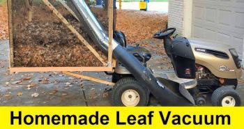 how to build a leaf vacuum