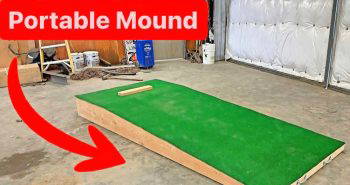 how to build a pitching mound