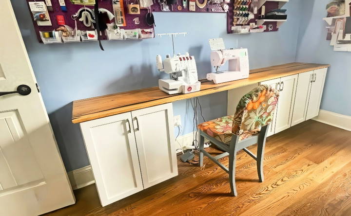 how to build a sewing table