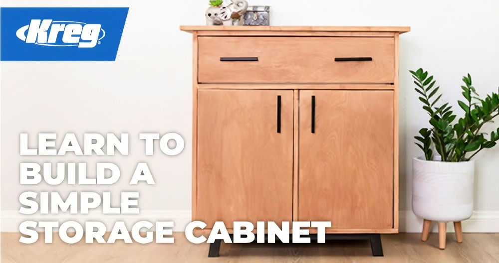 how to build a storage cabinet