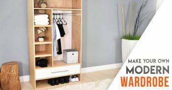 how to build a wardrobe at home