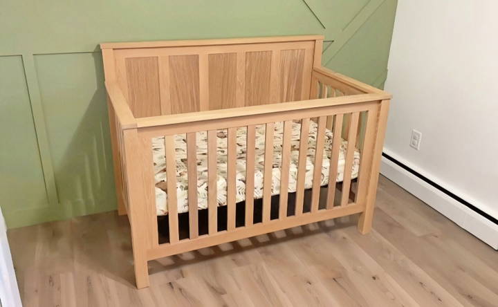 how to build a wood crib for baby