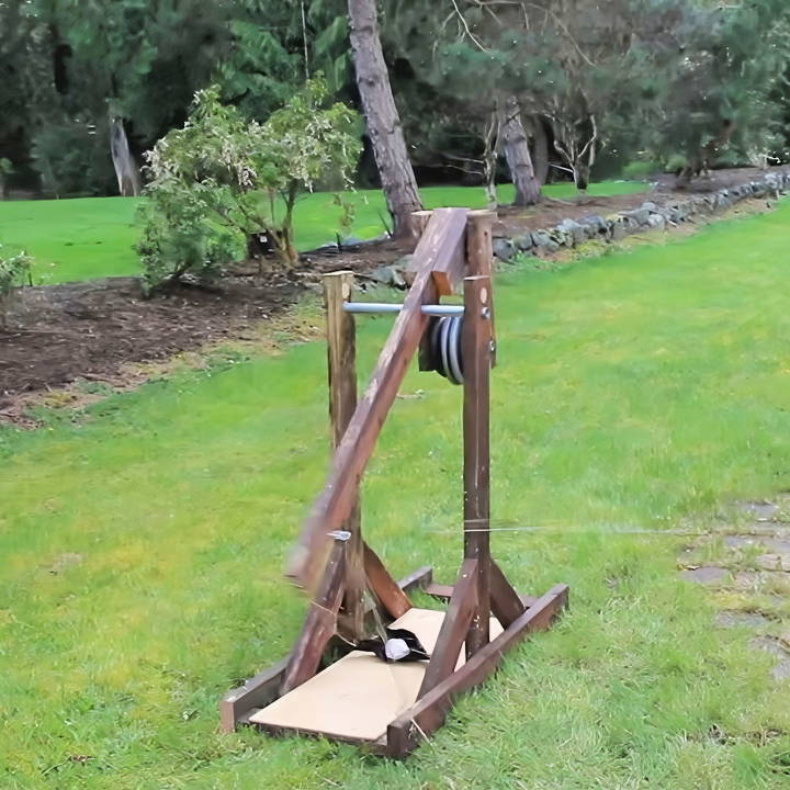 how to build a wooden trebuchet