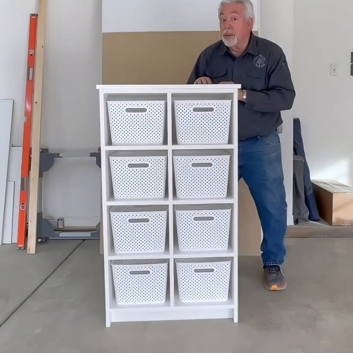 how to build an 8 cube storage