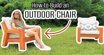 how to build an outdoor chair