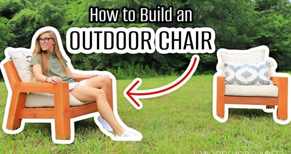 how to build an outdoor chair