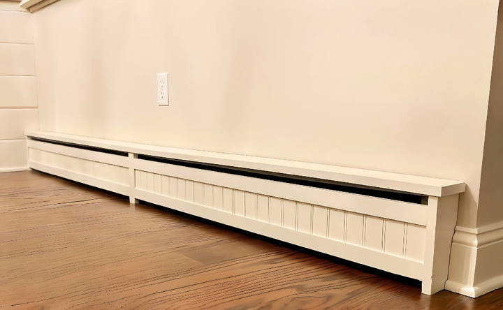 how to build baseboard heater covers