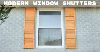 how to build window shutters