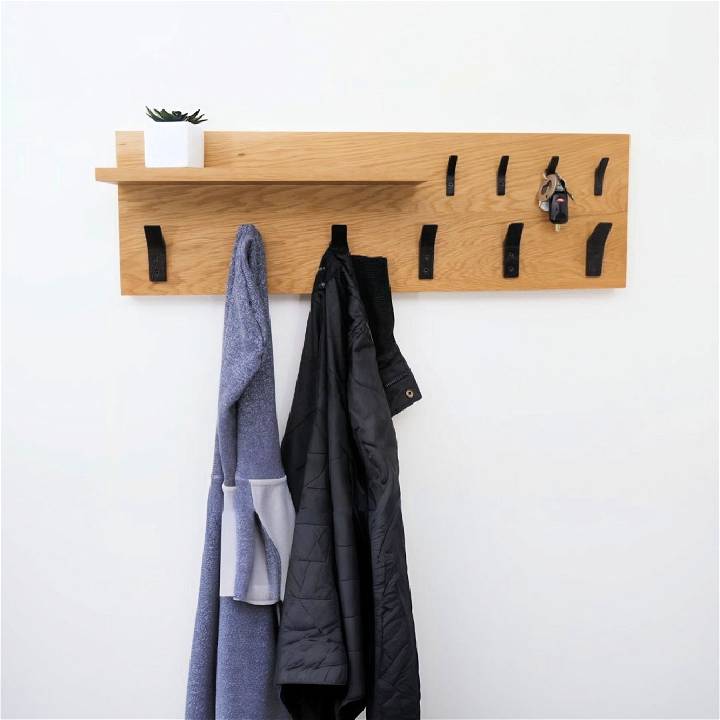 how to diy coat rack