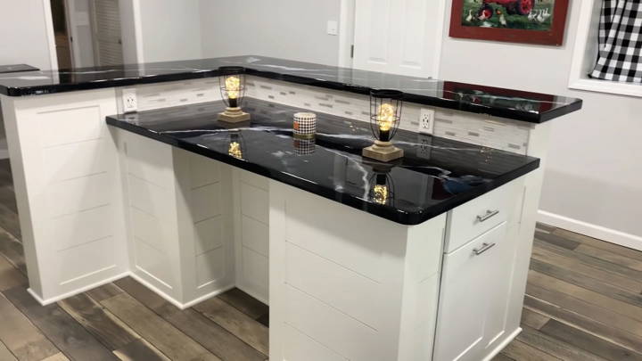 how to diy epoxy countertops