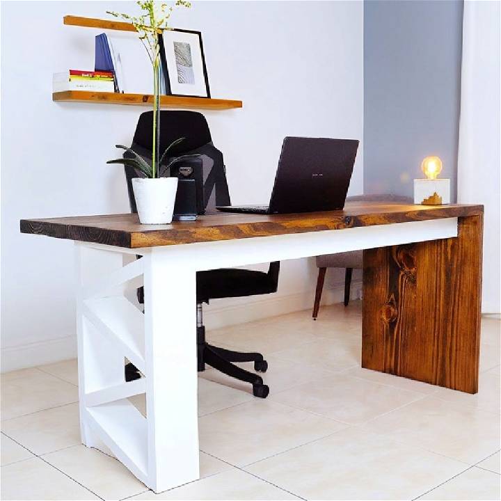 how to diy office desk