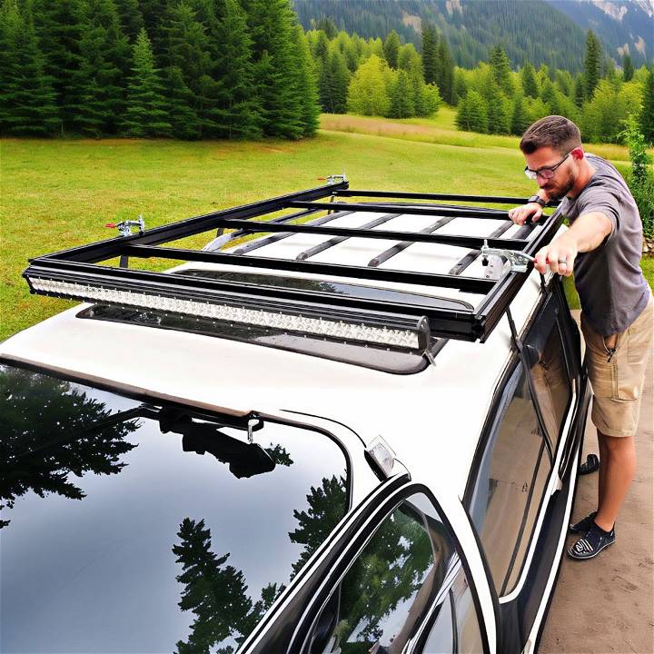 how to diy roof rack