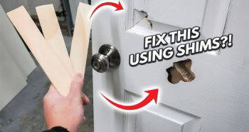 how to fix a hole in a door