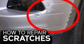 how to fix scratches on a car