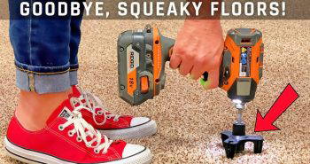 how to fix squeaky floors