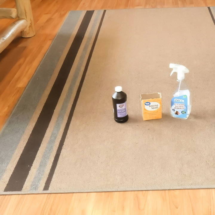 how to get dried dog pee out of carpet