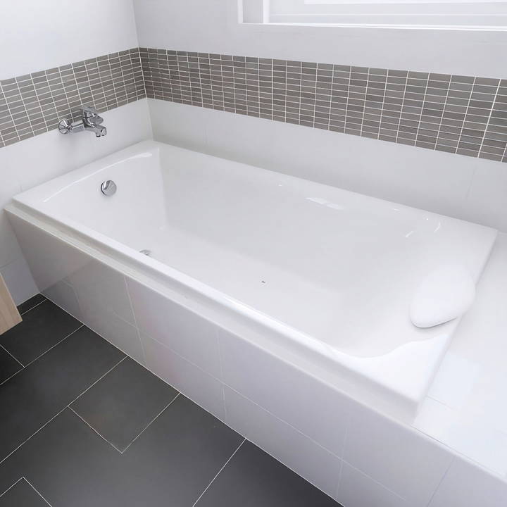 how to install a bath tub