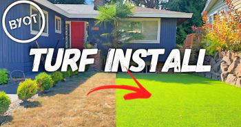 how to install artificial turf