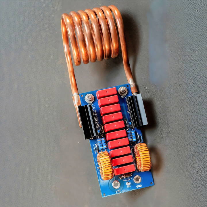 how to make a 1.4kw induction heating coil