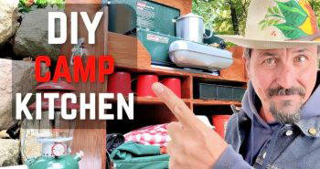 how to make a camp kitchen chuck box