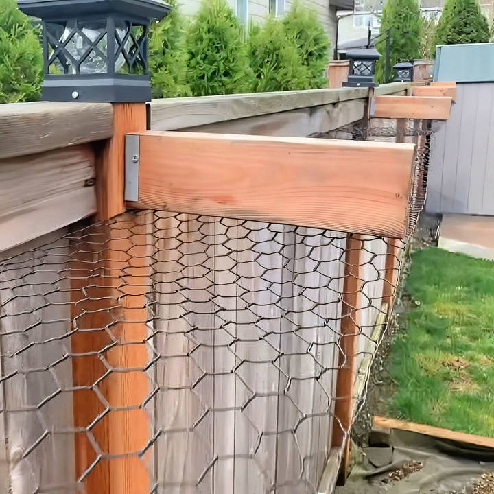 how to make a cat proof fence