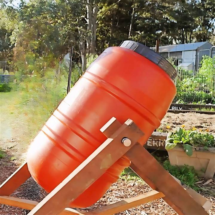 how to make a compost tumbler