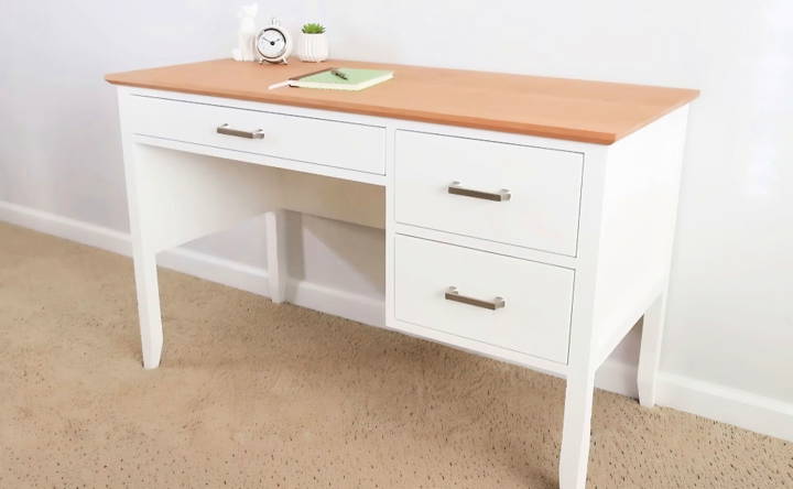 how to make a desk with drawers