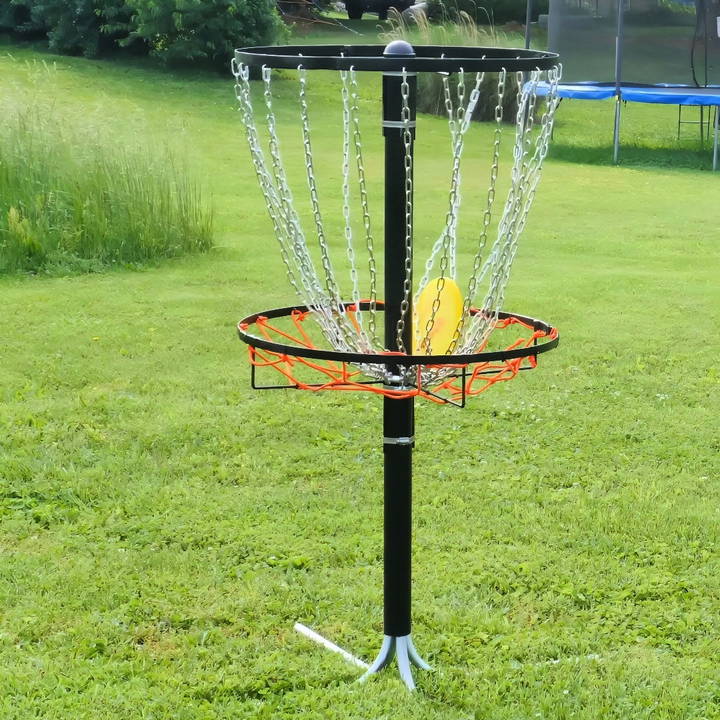 how to make a disc golf basket