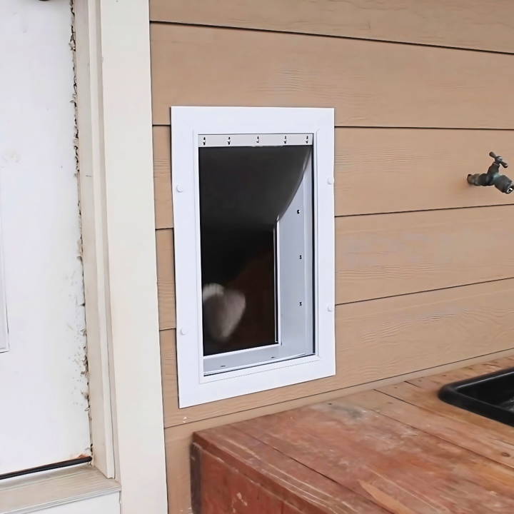 how to make a dog door