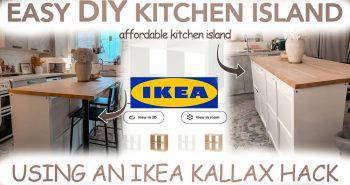 how to make a kallax kitchen island ikea hacks