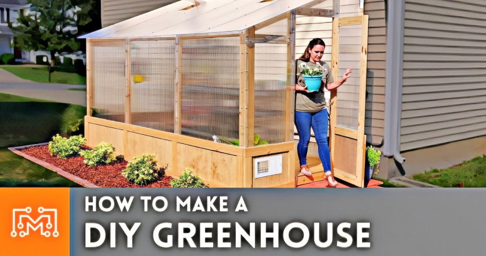 how to make a lean to greenhouse