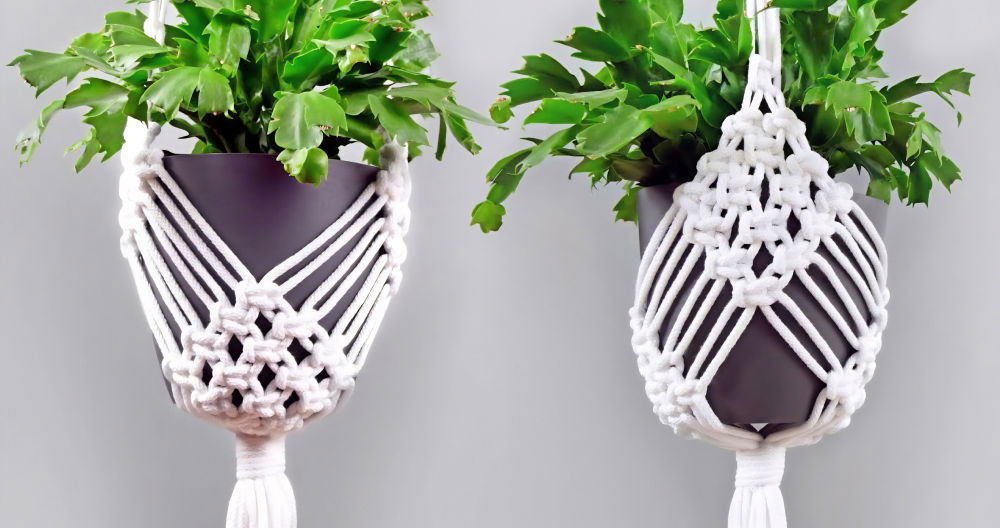 Macrame Plant Hanger Pattern To DIY Your Boho Home Decor