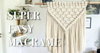 how to make a macrame wall hanging