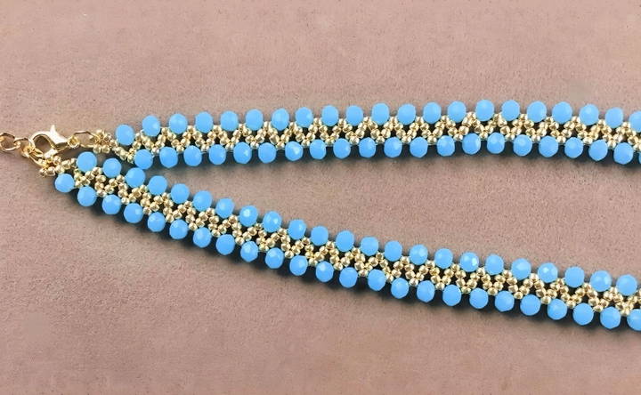 how to make a necklace with beads