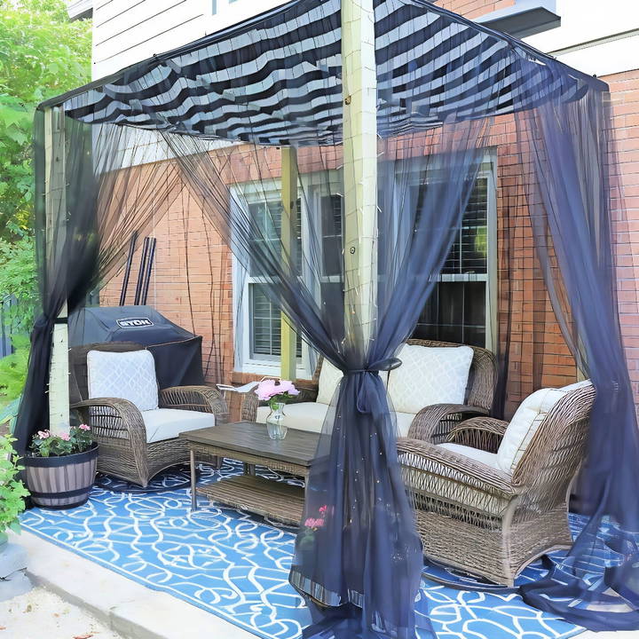 how to make a shade canopy for the patio