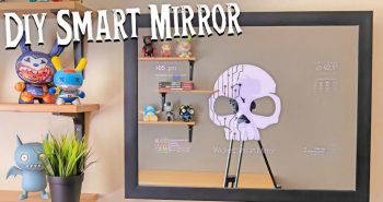 how to make a smart mirror at home