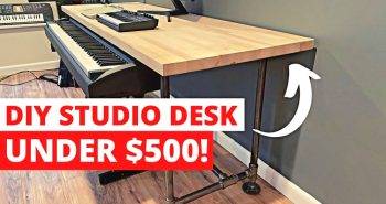 how to make a studio desk