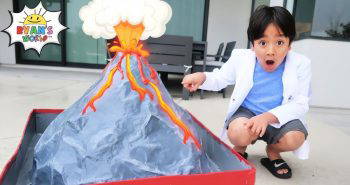 how to make a volcano