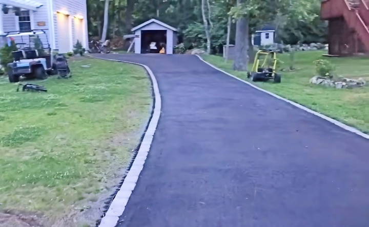 how to make an asphalt driveway