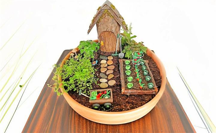 how to make an indoor fairy garden