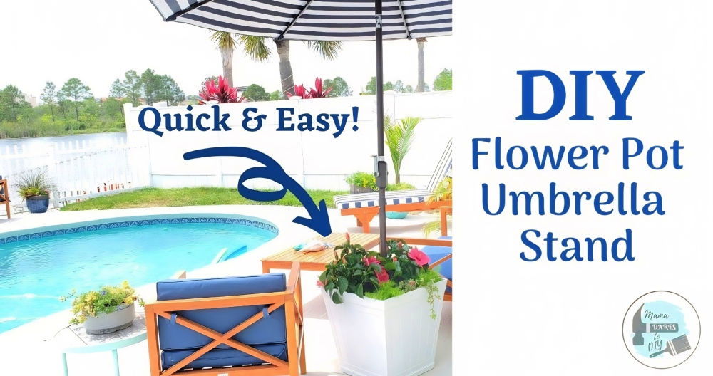 how to make an umbrella stand